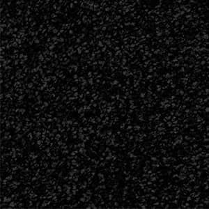 A close up of a black carpet texture.