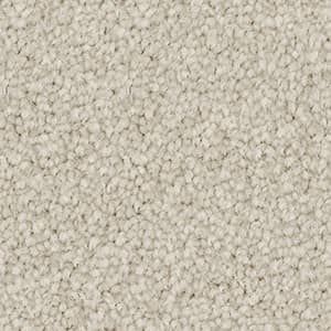 A close up of a white carpet texture.