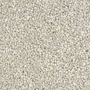 A close up of a white carpet texture.