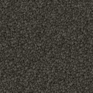 A close up of a gray carpet texture.