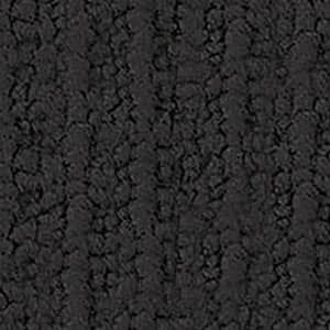 A close up of a black carpet texture.