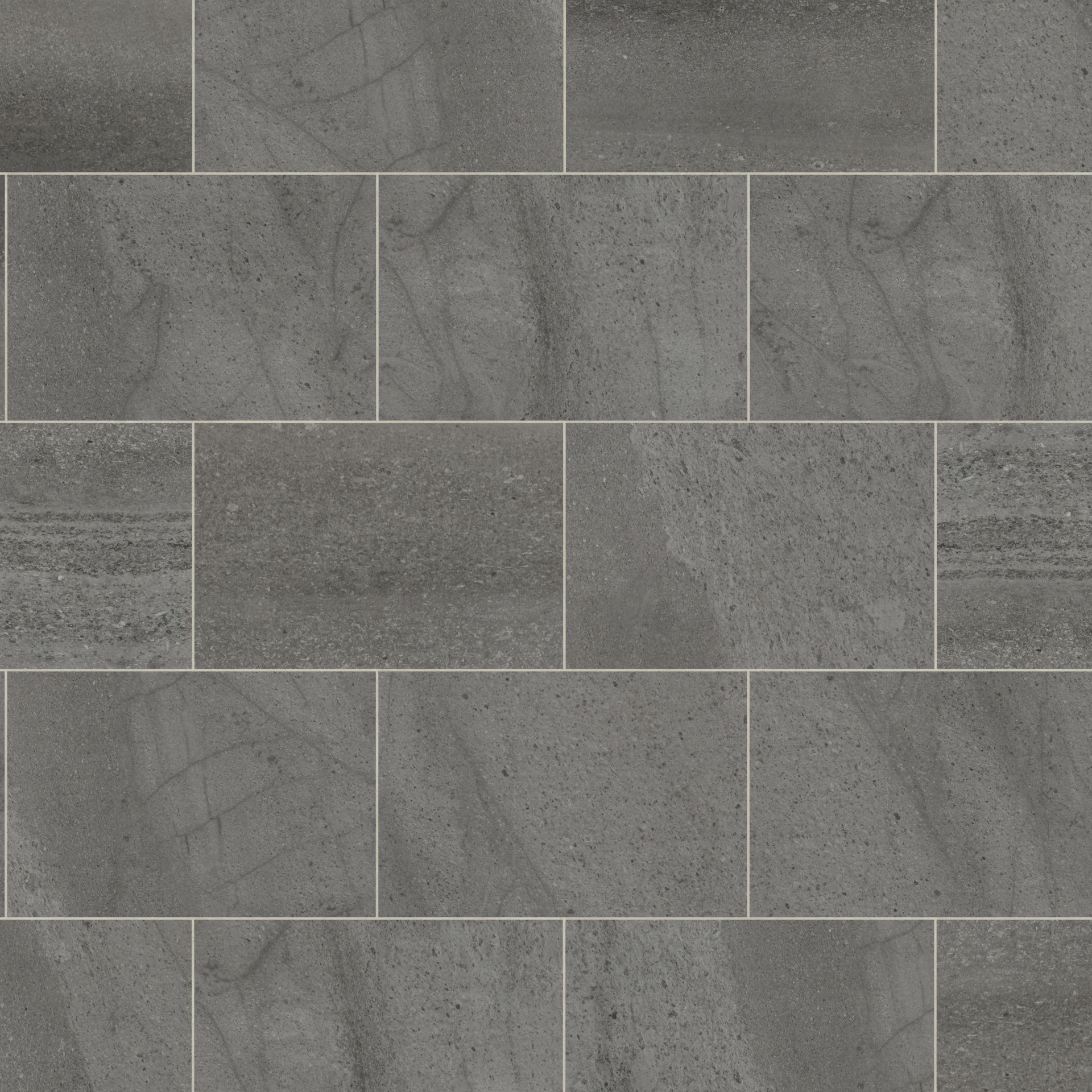 A seamless texture of a gray tile wall