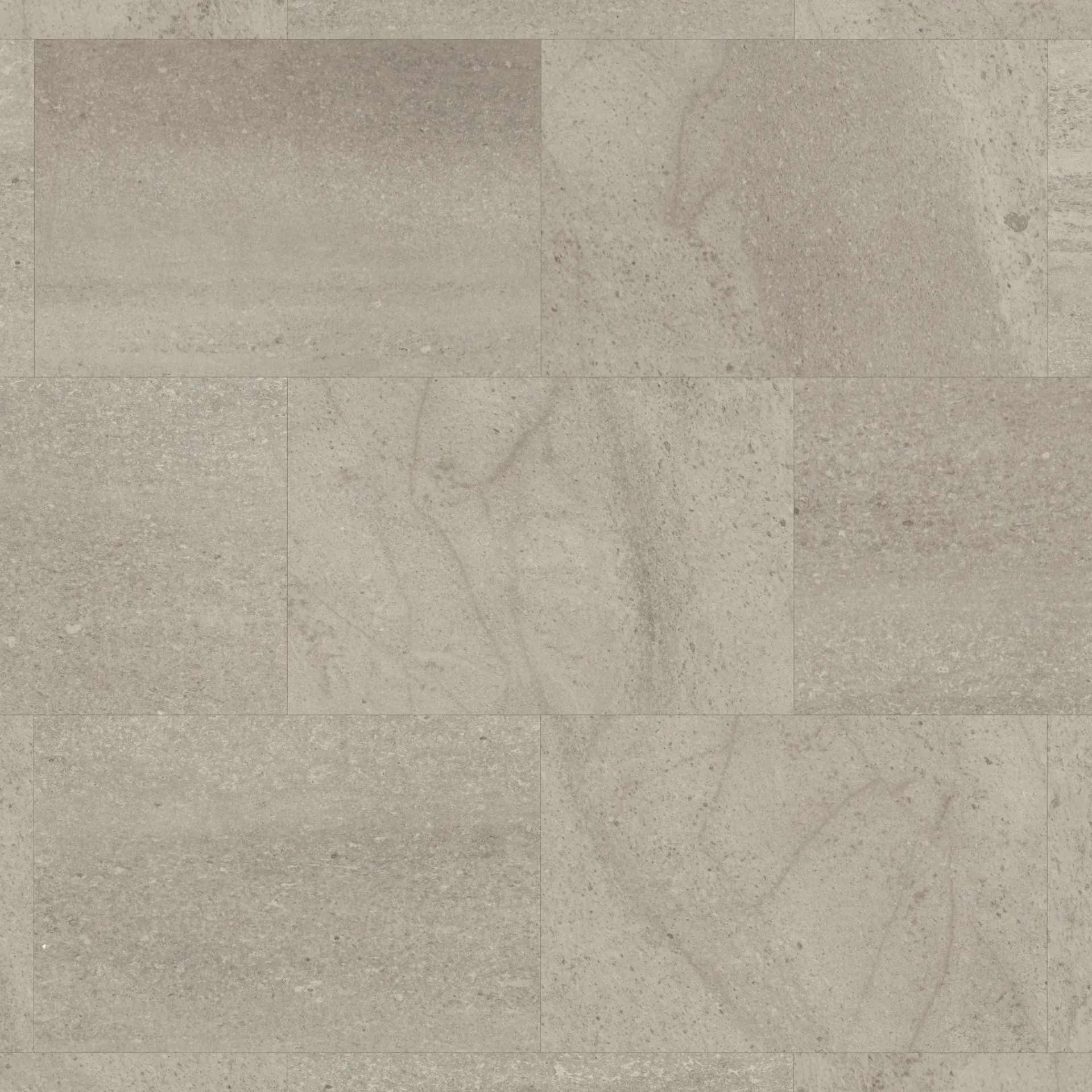 A close up of a gray tile floor.