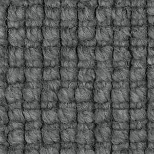 A close up of a gray carpet texture.
