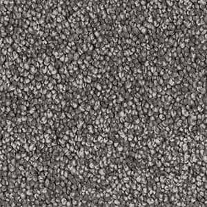 A close up of a gray carpet texture.
