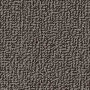 A close up of a gray carpet texture.