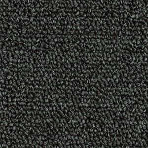 A close up of a black carpet texture.