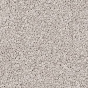 A close up of a white carpet texture.