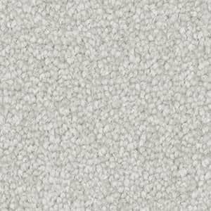A close up of a white carpet texture.