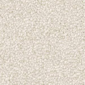 A close up of a white carpet texture.
