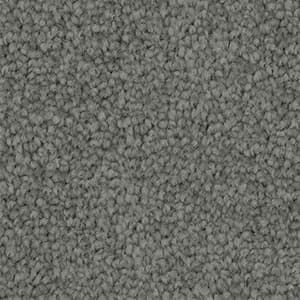 A close up of a gray carpet texture.