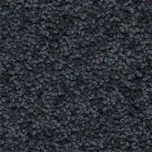 A close up of a black carpet texture.