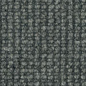 A close up of a gray carpet texture.