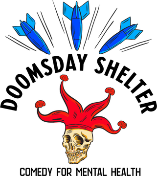 Logo: Skull with jester hat under