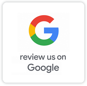 A google logo that says `` review us on google ''