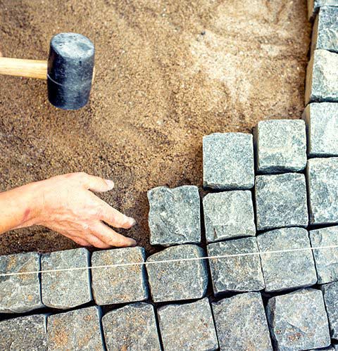 Restoration — Installing Pavement Brick in WI