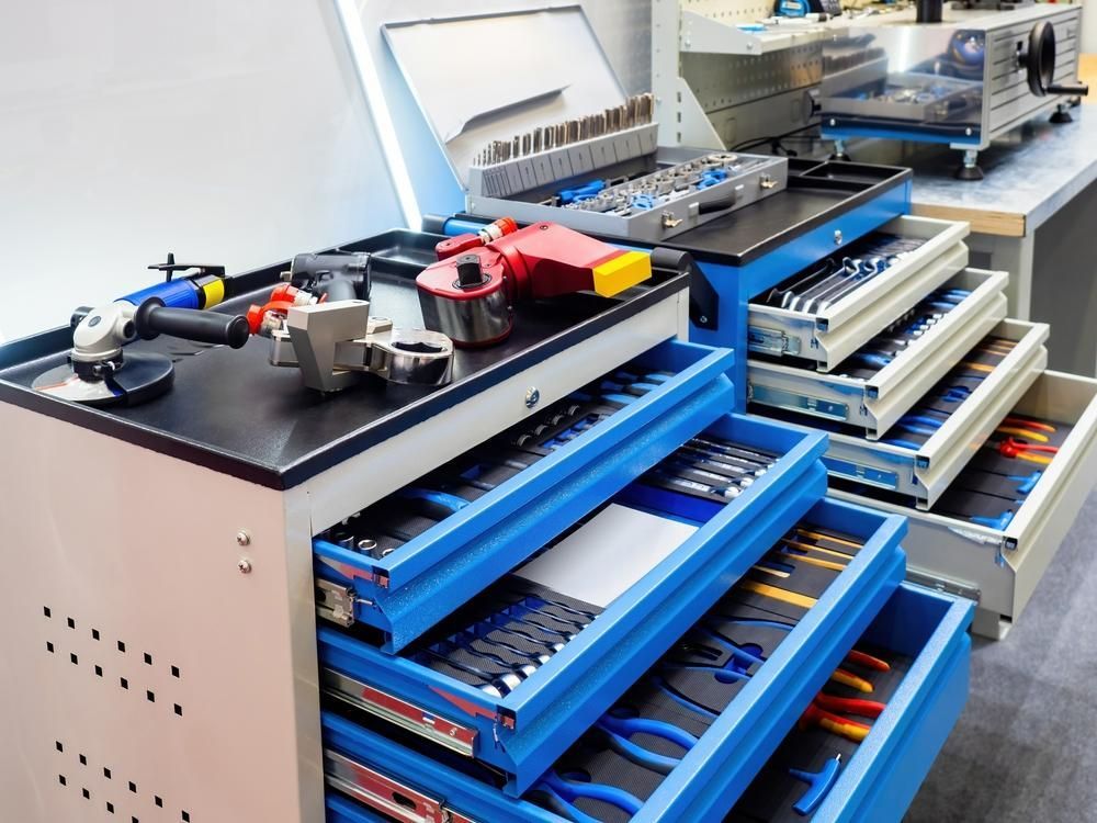 A Toolbox Filled with Lots of Tools Including a Pair of Pliers — MBB Toolbox In Winnellie, NT