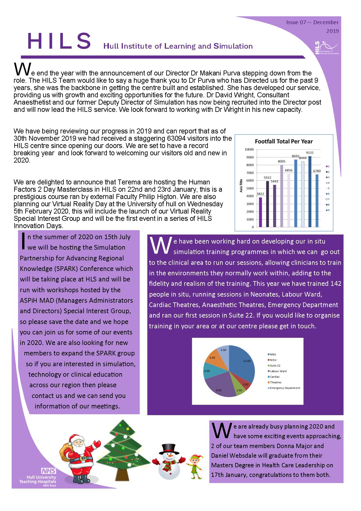 image of the HILS newsletter