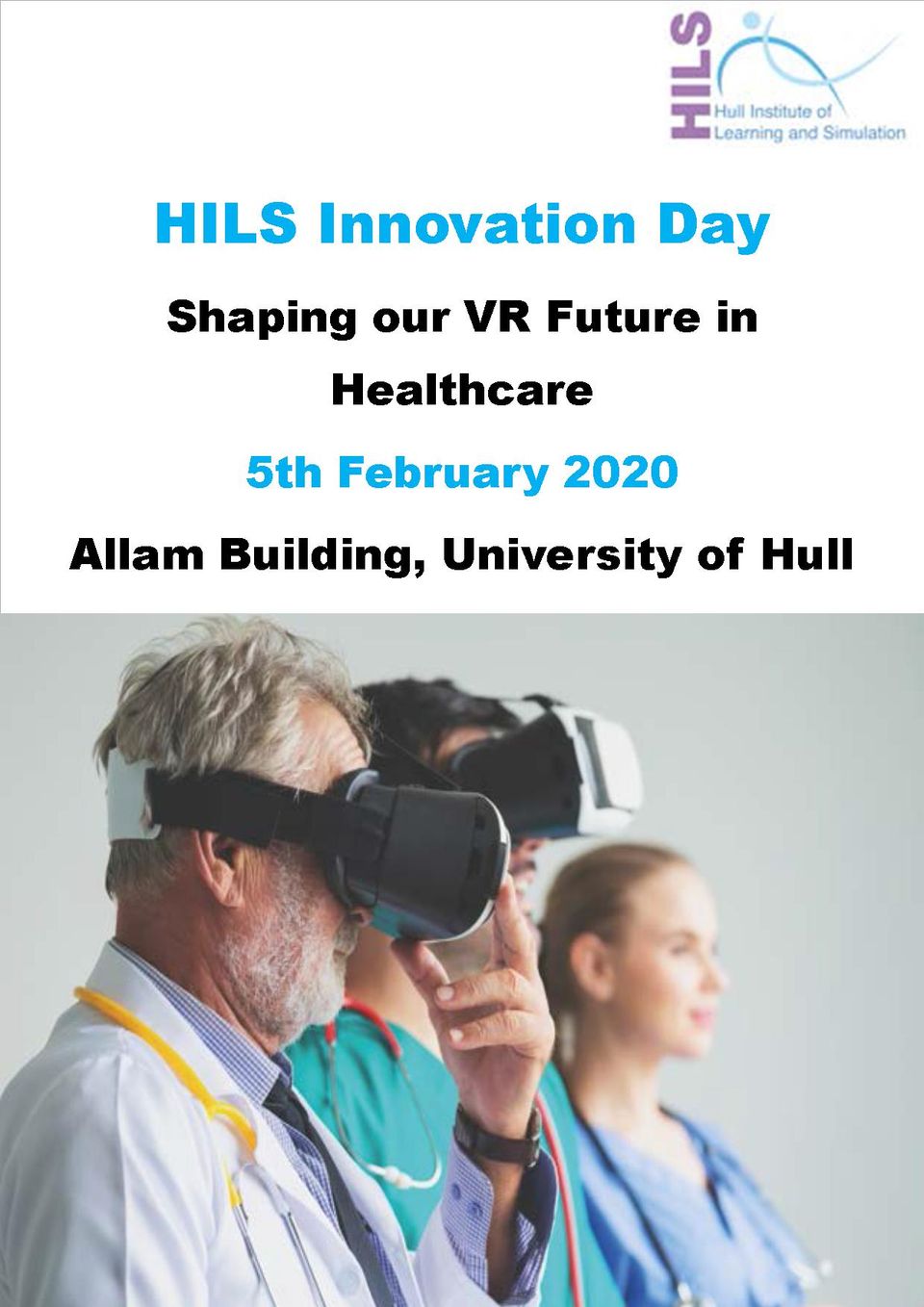 poster containing details about the HILS Innovation Day