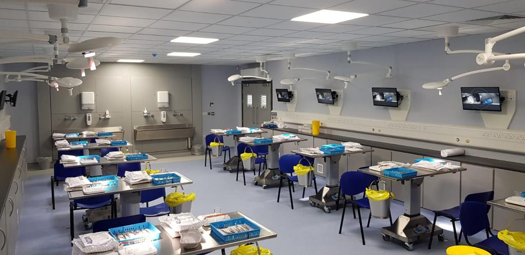 photo of the new surgical skills centre at Castle Hill Hospital
