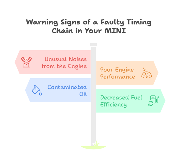 Warning Signs of a Faulty Timing Cjhain in Your MINI