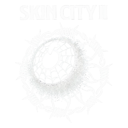Skin City 2 Tattoo Kings logo - Kingston NY tattoo studio
