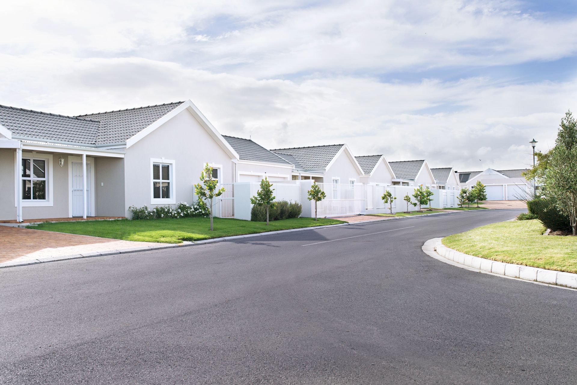 White houses protected with home insurance in Temple, TX