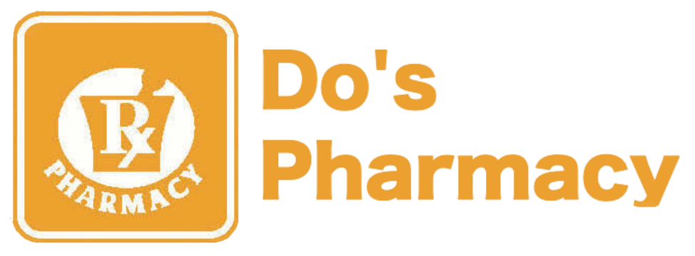 A logo for do 's pharmacy with a rx symbol