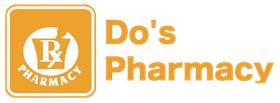 A logo for do 's pharmacy with a rx symbol