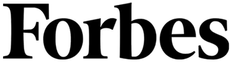 The forbes logo is black and white on a white background.