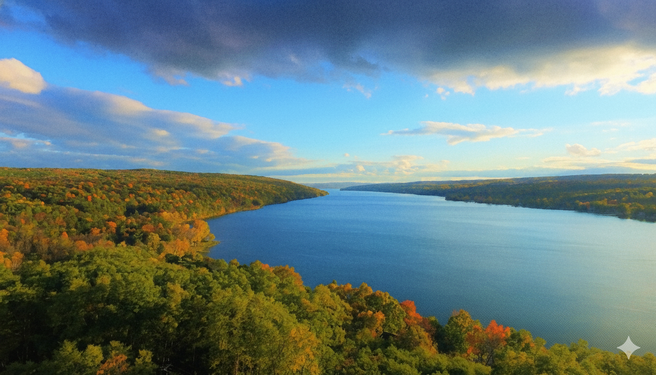 Keuka Lake in Upstate NY