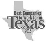 A logo for best companies to work for in texas 2015