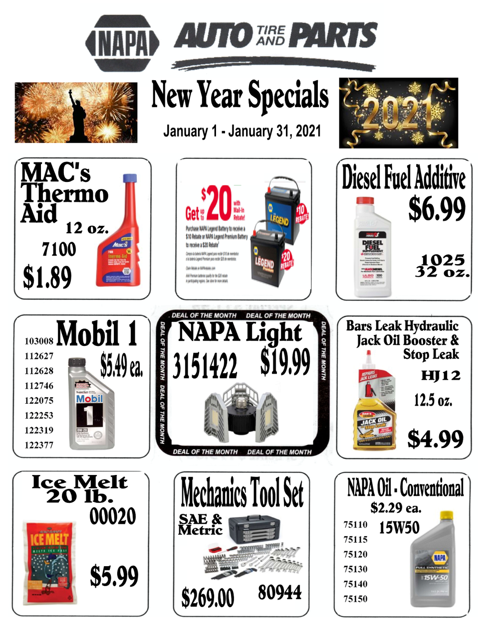 January Deals