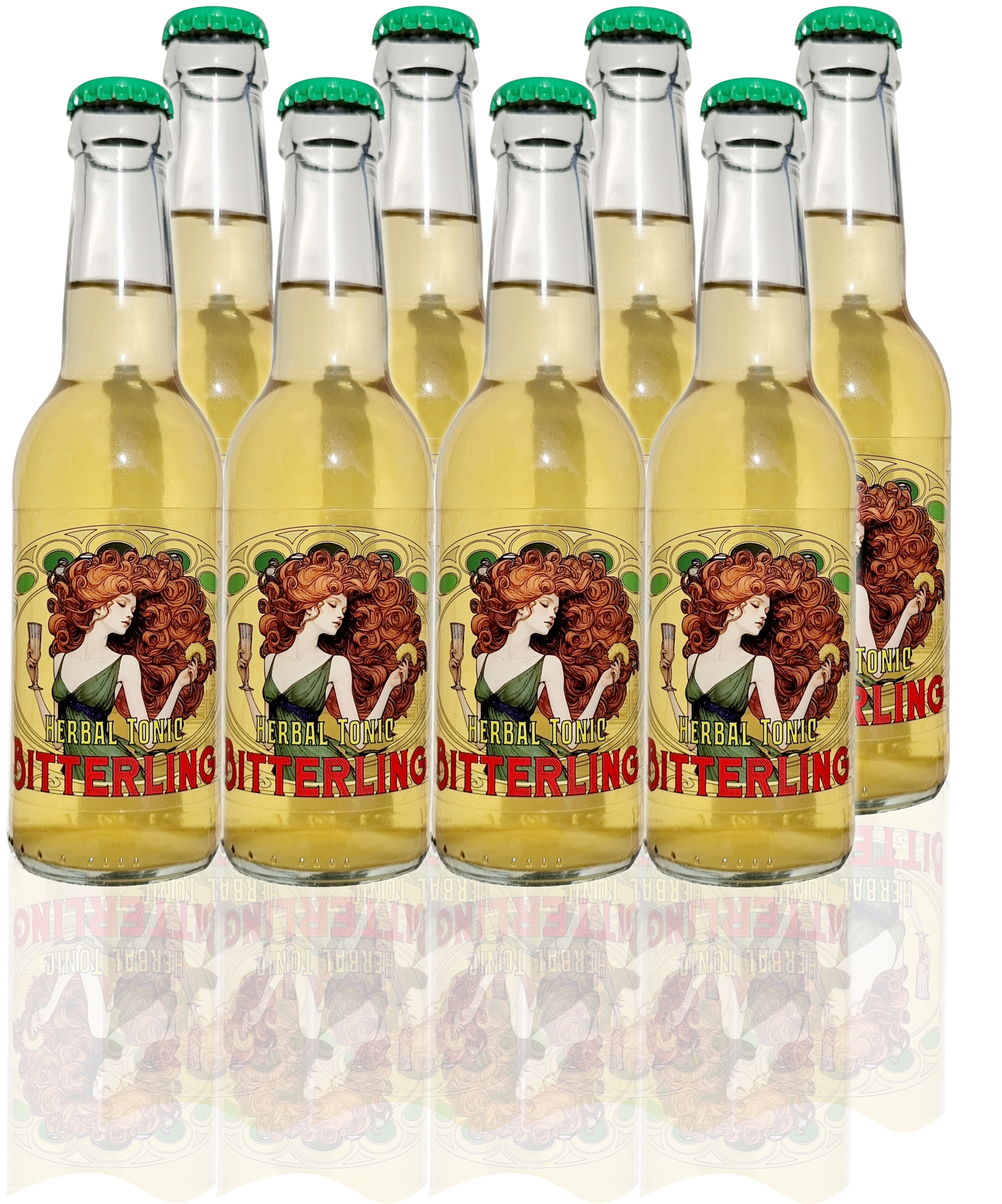 8 Flesjes Bitterling Herbal Tonic 250 ml