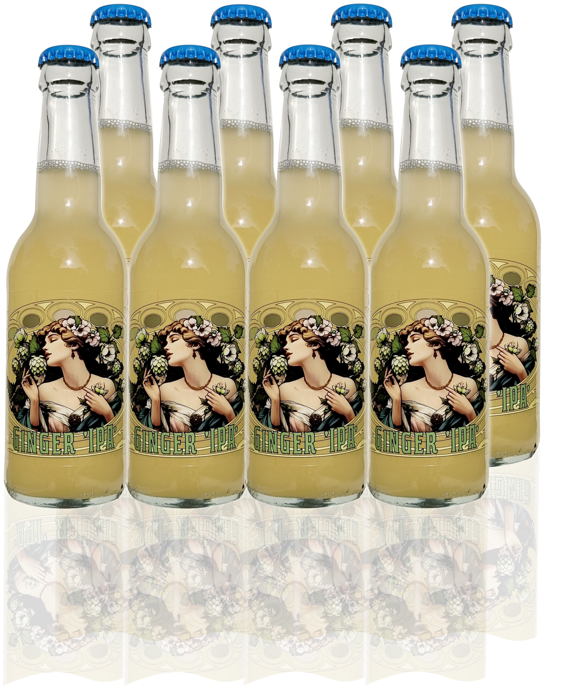 8 flesjes Ginger 'IPA' 250 ml