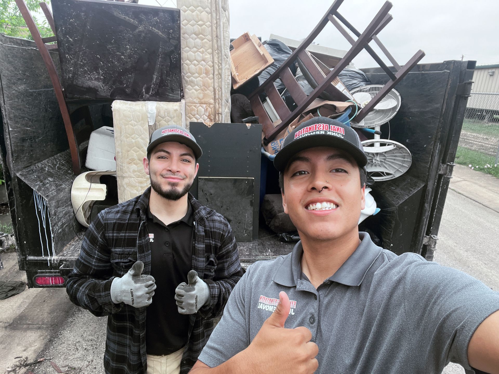 Final Destination Junk Removal is locally-owned and operated in Live Oak, Texas. We help the community with junk removal, hauling and disposal. If you want to get rid of junk, call Final Destination, your local junk removal service near me.
