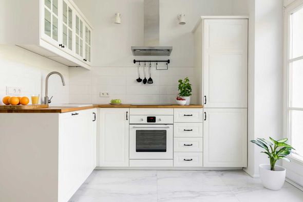 Elegant White Kitchen - Benchtop Design in Tamworth, NSW