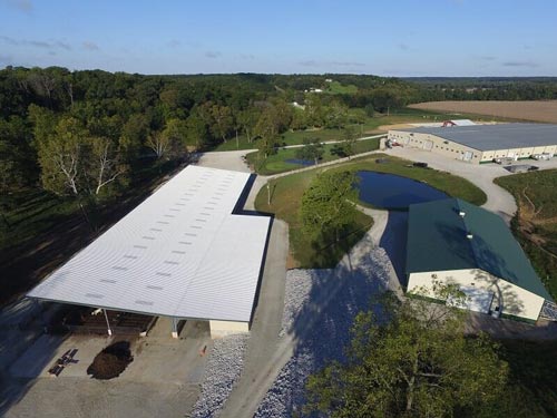 Aerial View of Promed/Anderson Area — commercial electrical contractor in Quincy, IL