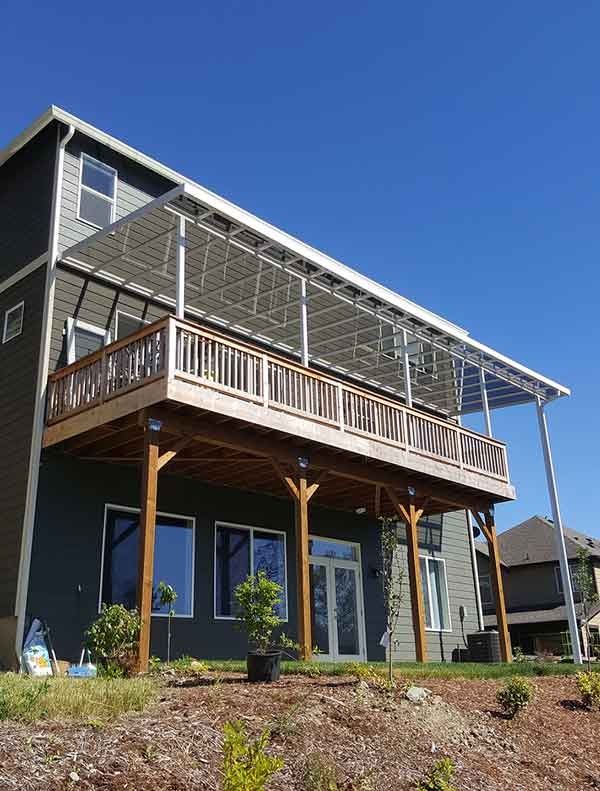 A Large House With A Large Deck — Kirkland, WA — Action Installations LLC