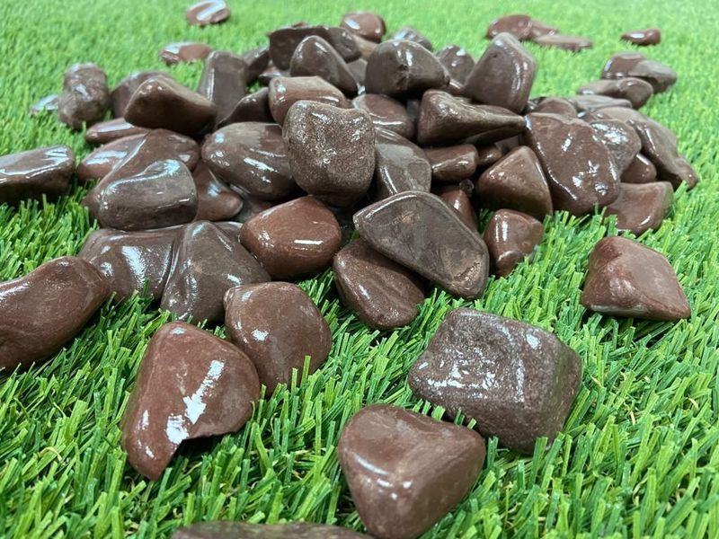 Brown River Rock Wet