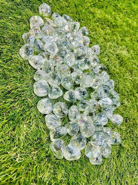 Clear Diamond Shape - Glass Pebbles 2