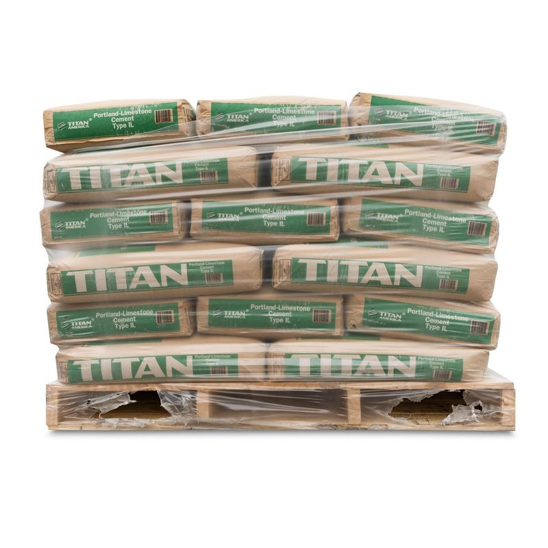 Stucco Cement on Pallet