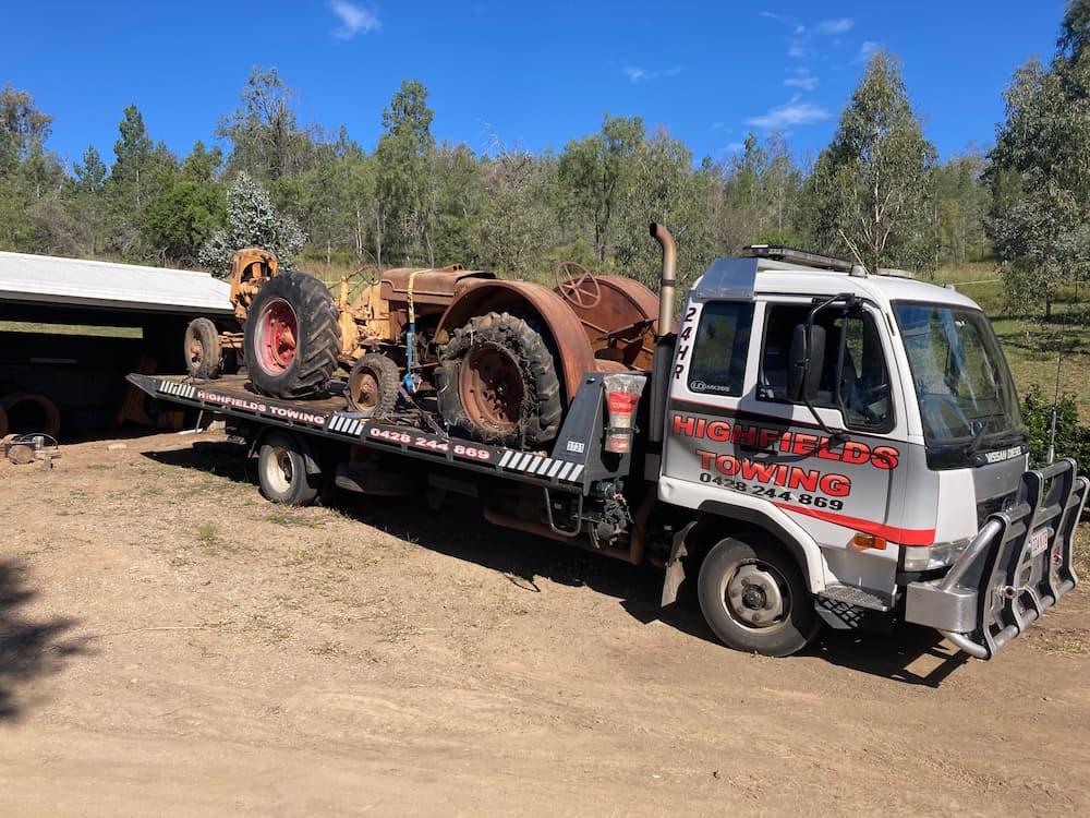 Farming Equipment Transportation —  Highfields Towing in Highfields, QLD