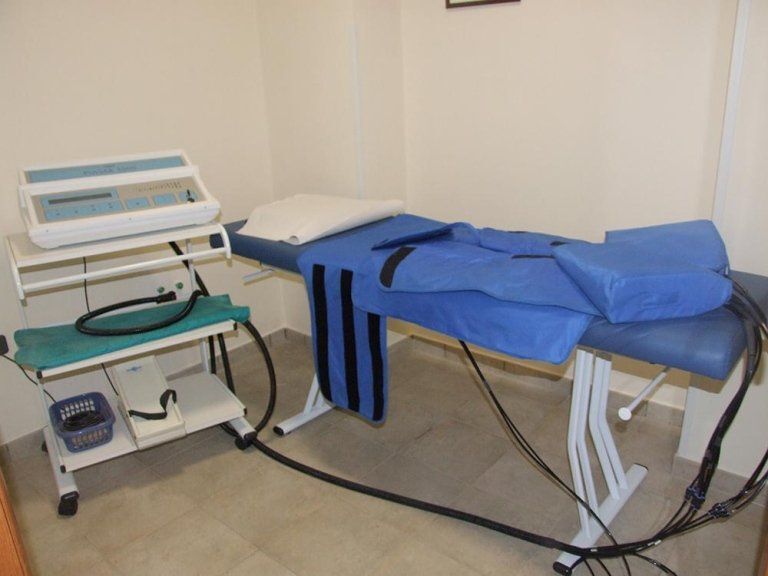 Macchinario per pressoterapia