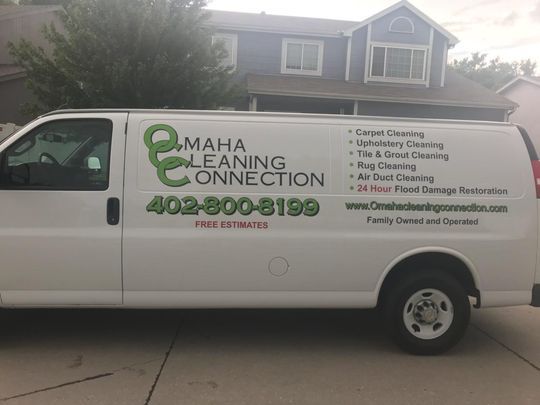 White van with 