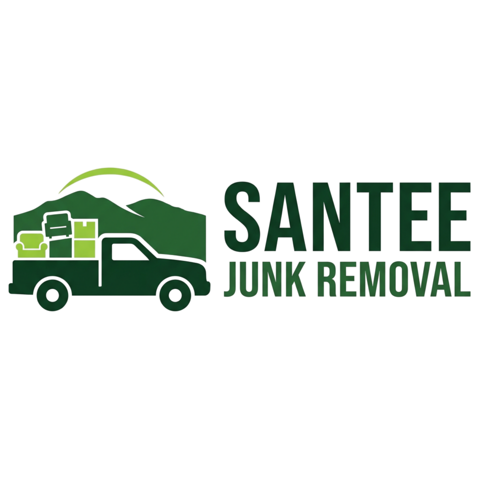 Santee Junk Removal logo — eco-friendly junk hauling serving Santee and East County San Diego