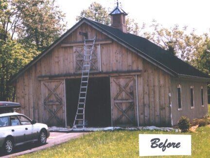 Barn Before — Jarrettsville, MD — For The Boys Painting LLC