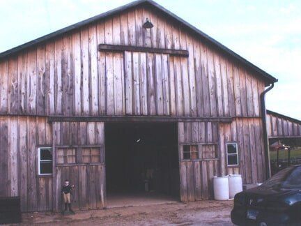 Before Barn Painting — Jarrettsville, MD — For The Boys Painting LLC
