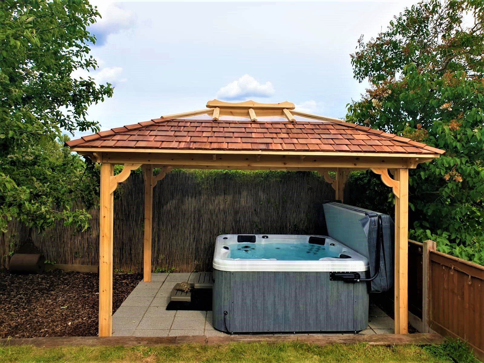 jacuzzi and hot tub gazebos by Hot Tub Haven