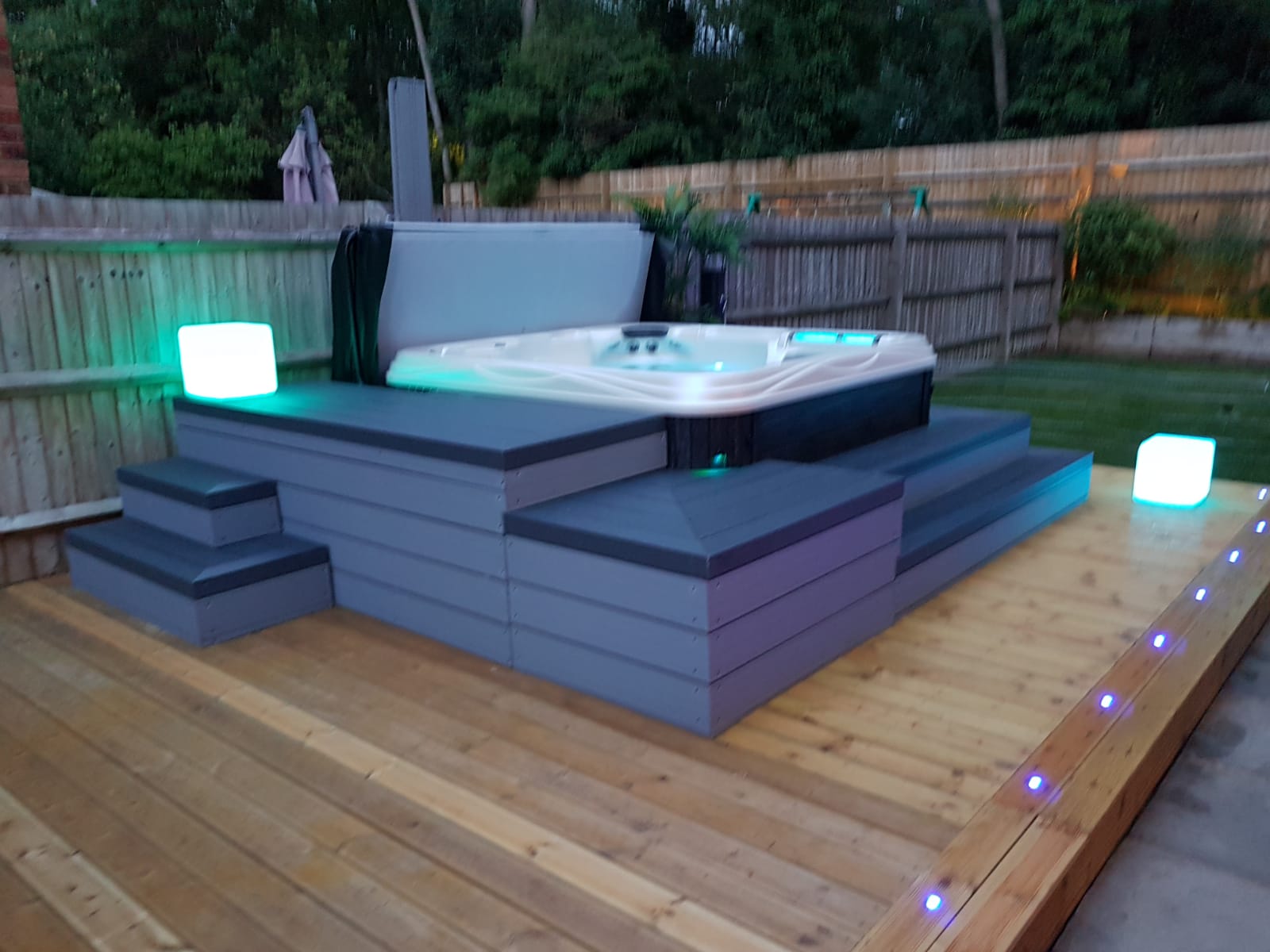 Decking for hot tubs and jacuzzis by Hot Tub Haven